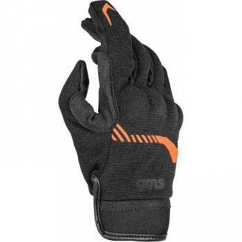 Gants de moto GMS Jet-City Noir Orange taille : XS