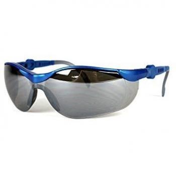 L+D 26752 Safety Eye Protection – Blue/Gray Mirror, EN166 Class I