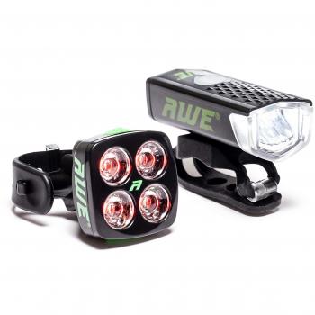 AWE PowerGlow USB Bike Illumination Kit