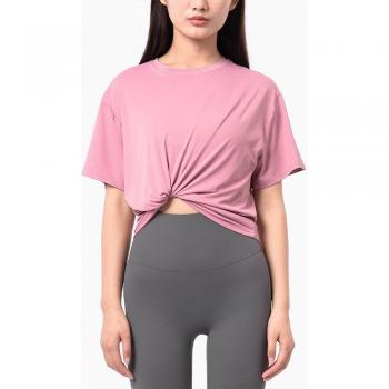 Women’s Quick‑Dry Yoga & Running Top – NCLAGEN Solid Color