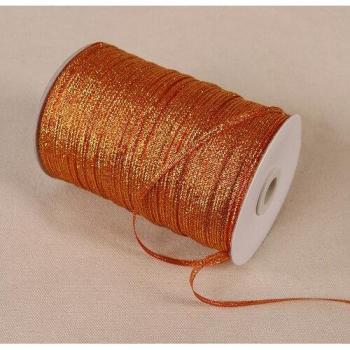 3mm Embroidered Organza Ribbon with Glitter for Crafts and Cake Decor