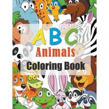 ABC Animals : Kids Coloring Book, by Mojo Enterprises