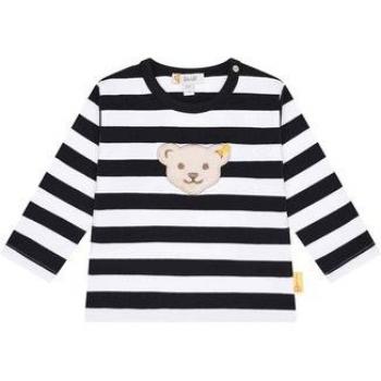 Maglia Steiff a Maniche Lunghe Stripes Navy