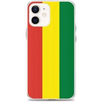 Silicone iPhone 12 Case with Bolivia Flag – Slim, Colorful, Gentle Grip