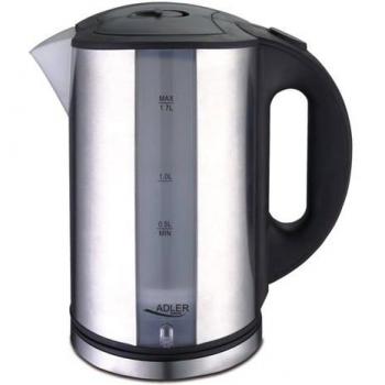 Adler Wasserkocher AD 1216 – Silber – 2000 W