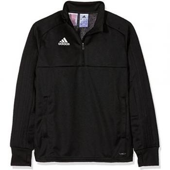 Adidas Junior 7-8 Years Long Sleeve Shirt (Black/White)