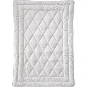 Billerbeck Cosicotton® Nature Duo Herbst/Winter‑Bettdecke mit Baumwolle‑Füllung 135×200 cm
