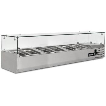 Blizzard 1/3 GN & 1/2 GN Glass-Covered Food Prep Top