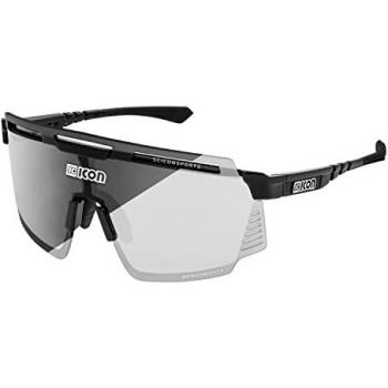 Scicon Aerowatt Black Gloss Photochromic Spectacles – Unisex, Cat 1‑3