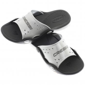 Cressi Lux TideBreeze Coastal Slides – Black/Silver