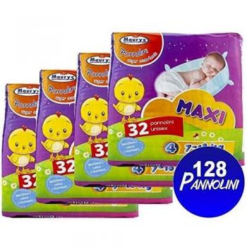 Ipoallergenico MaxPann 128 (Maury) – 7‑18 kg, 4x32