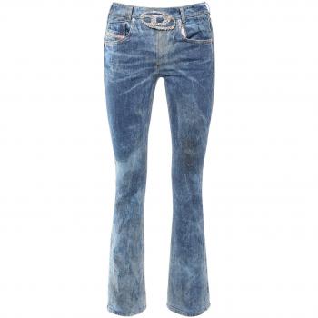 Diesel Flared Jeans W26 Blue 1969 D-Ebbey-Fse