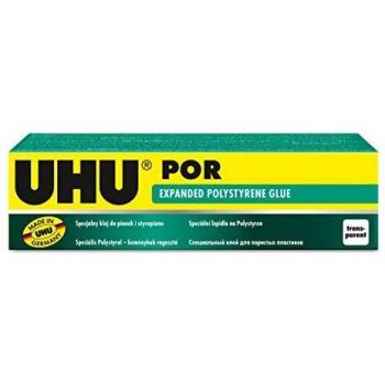 UHU 49015 POR (Foam Friendly) Adhesive Glue 50ml Tube