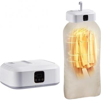 Secador portátil 1200W con temporizador integrado