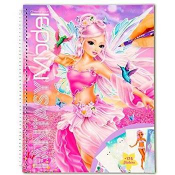 Top Model Libro para Colorear Fantasy Model