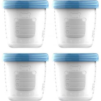 Contenant 180 ml pour Lait Maternel – Tasse Large, Réfrigération et Congélation