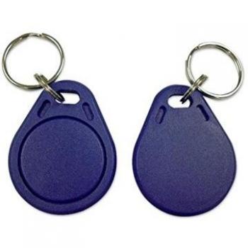 AE 092003 TK4100 Fingerprint‑Kompatibler Schlüsselanhänger 125 kHz, blau