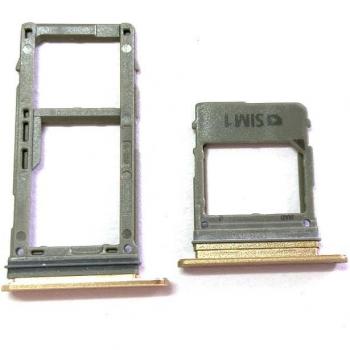 Support de carte SIM et Micro SD pour Samsung Galaxy A8 A530