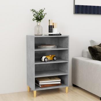 Stylish Concrete Grey Sideboard 57x35x90 cm