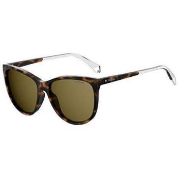 Polaroid Women’s PLD 4058/S LA 086 Dual‑Toned Havana/Black Sunglasses