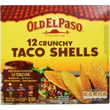 Mais‑Taco‑Shells Old El Paso – 12 Stück – 156 g