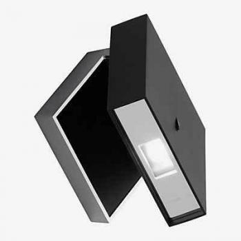 Alpha 7940 LED Wandlicht Vibia – schwarz/chrom
