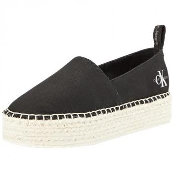 Calvin Klein Jeans Platform Espadrille Schwarz 38
