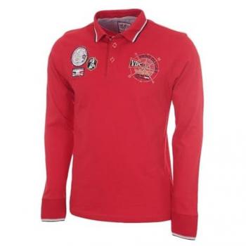 Polo Sportif Garçon Vent du Cap ECAPLANO38 Rouge