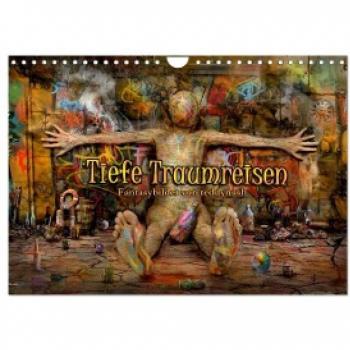 Tiefe Traumreisen (Wandkalender 2024 DIN A4 quer) CALVENDO Monatskalender