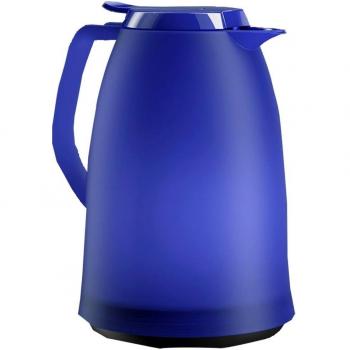 Emsa Mambo Isolierkanne mit Quick TIP Verschluss, blau-transluzent