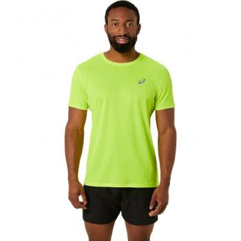 Asics Core Kurzarmtop Mann Gelb
