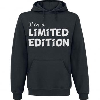 Edición Limitada Sudadera 5XL Negro con Capucha y Sprüche para Hombre