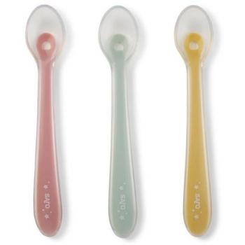 Saro Conjunto Rosa de Colheres de Silicone