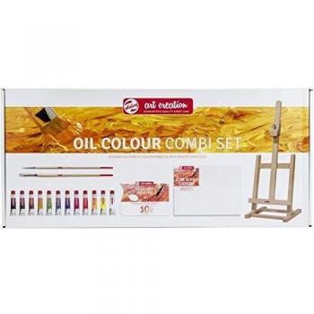 Set de Óleos y Accesorios Talens 12 Colores