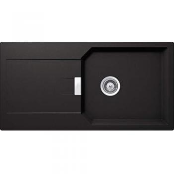 SCHOCK kompakte Küchenspüle 100 x 51 cm Manhattan D-100L Nero