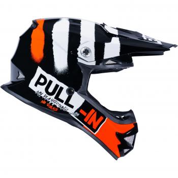 Casque moto cross enfant PUL-IN RACE noir / orange