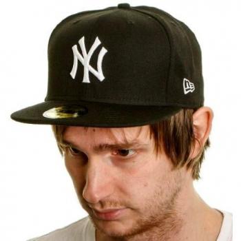 New Era New York Yankees MLB Basic Cap, Mens black Cap