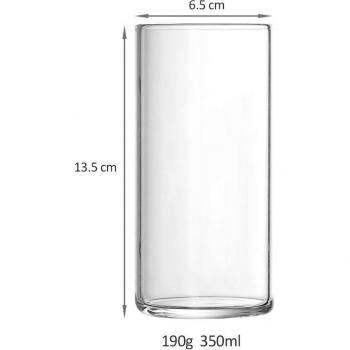 High-Temperature Glass Coffee Mug