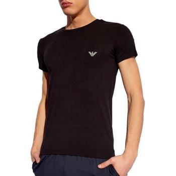T-shirt Homme Emporio Armani Coton Noir