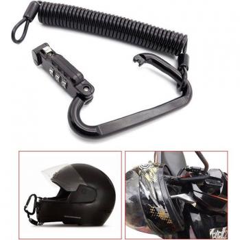 Cerradura de goma para casco de motocicleta