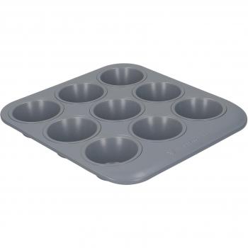 Smart Ceramic Non-Stick Silicone Handle Jumbo Muffin Tray
