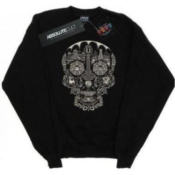 Disney Hosen-Style Sweatshirt für Männer – L – Schwarzer Coco Totenkopf