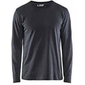 Top Uomo Long Sleeve Grigio Ombra