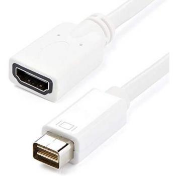 StarTech.com (0.2m) Mini DVI to HDMI Video Adaptor for Macbooks and iMacs