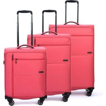 Epic Reisekoffer Nano 2.0, 4-Rollen, 3-teilig, Rosa