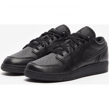 Jordan 1 Low Black Kids Shoes