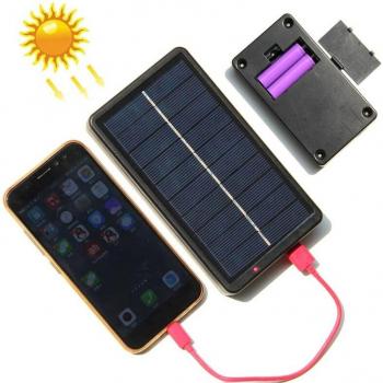 5V 2W USB Solar Panel for 18650 Battery
