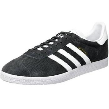 Adidas ORIGINALS GAZELLES TRAINERS BLACK BLUE GREY SNEAKERS SHOES RETRO FOOTBALL