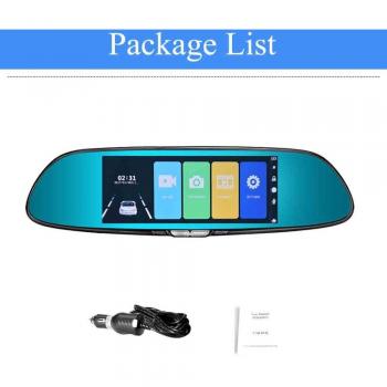 ADDKEY Full HD 1080P Car Dash Camera with Touch Screen