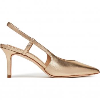 Chalé de salto alto Khloe Slingback Lauren Ralph Lauren, feminino